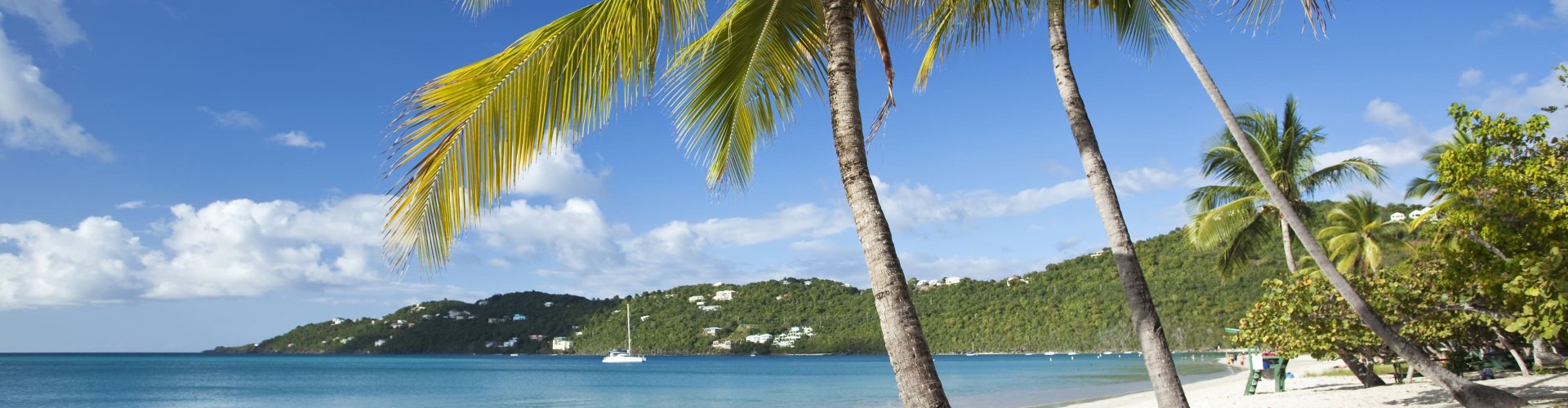 Scenic view of St Thomas, VI, US