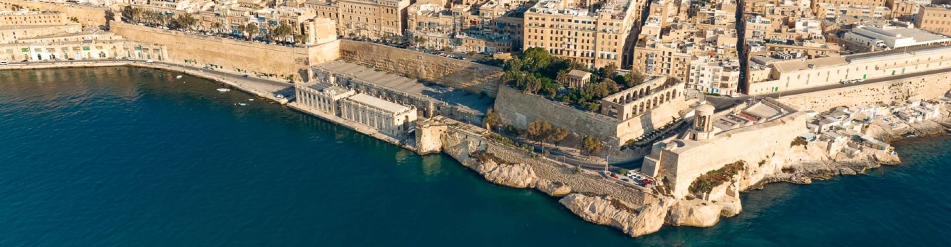 Sunset over Valletta, MT