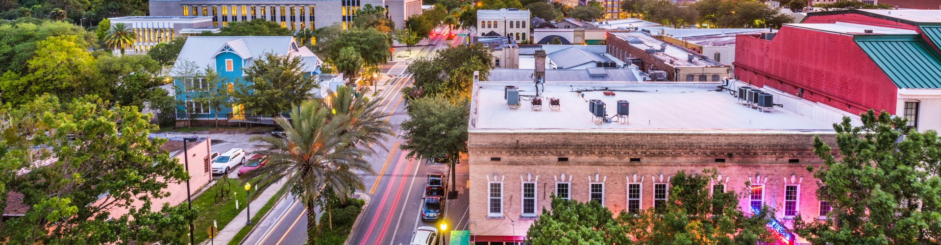 Scenic view of Gainesville, FL