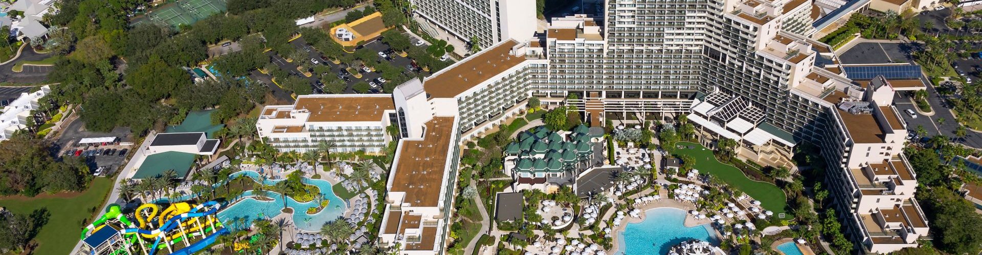 Guest room accommodation in Orlando, FL, US