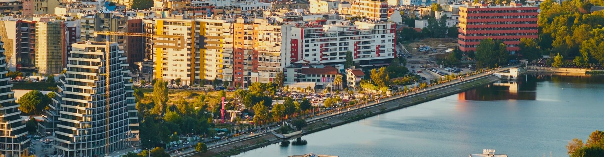 Tirana cityscape