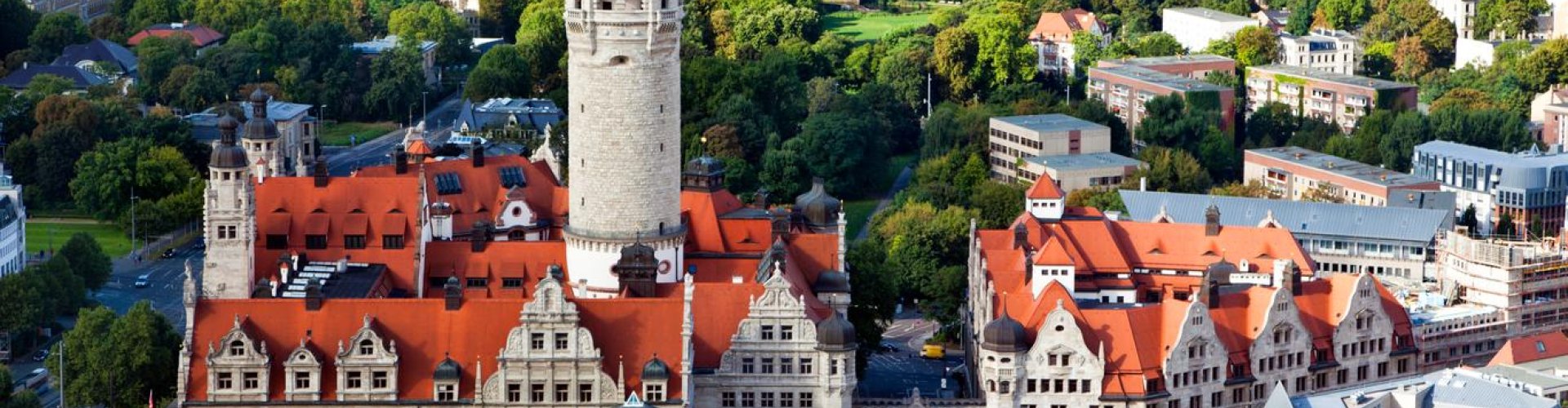 Leipzig cityscape